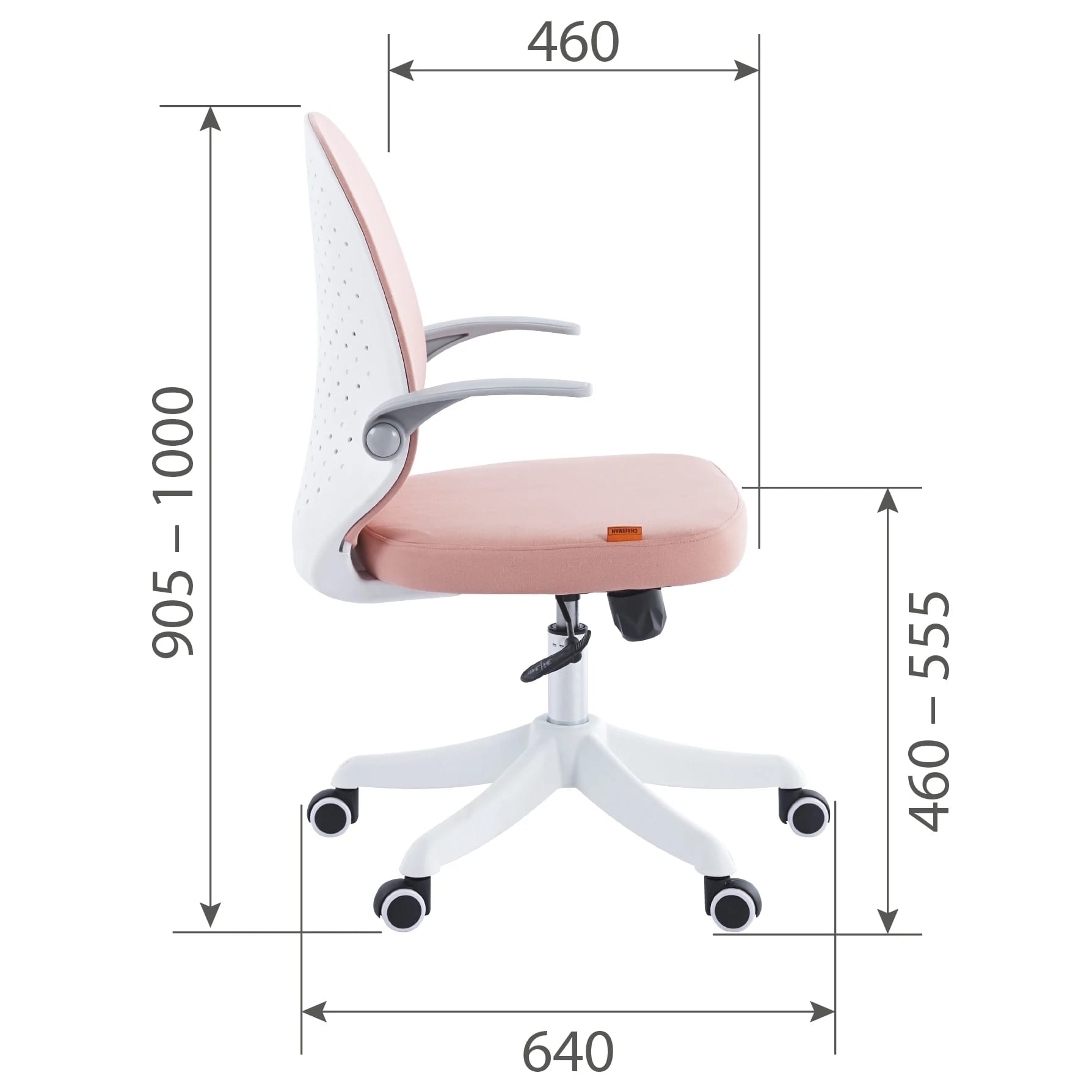 CHAIRMAN CH 107 (розовый) - фото 6