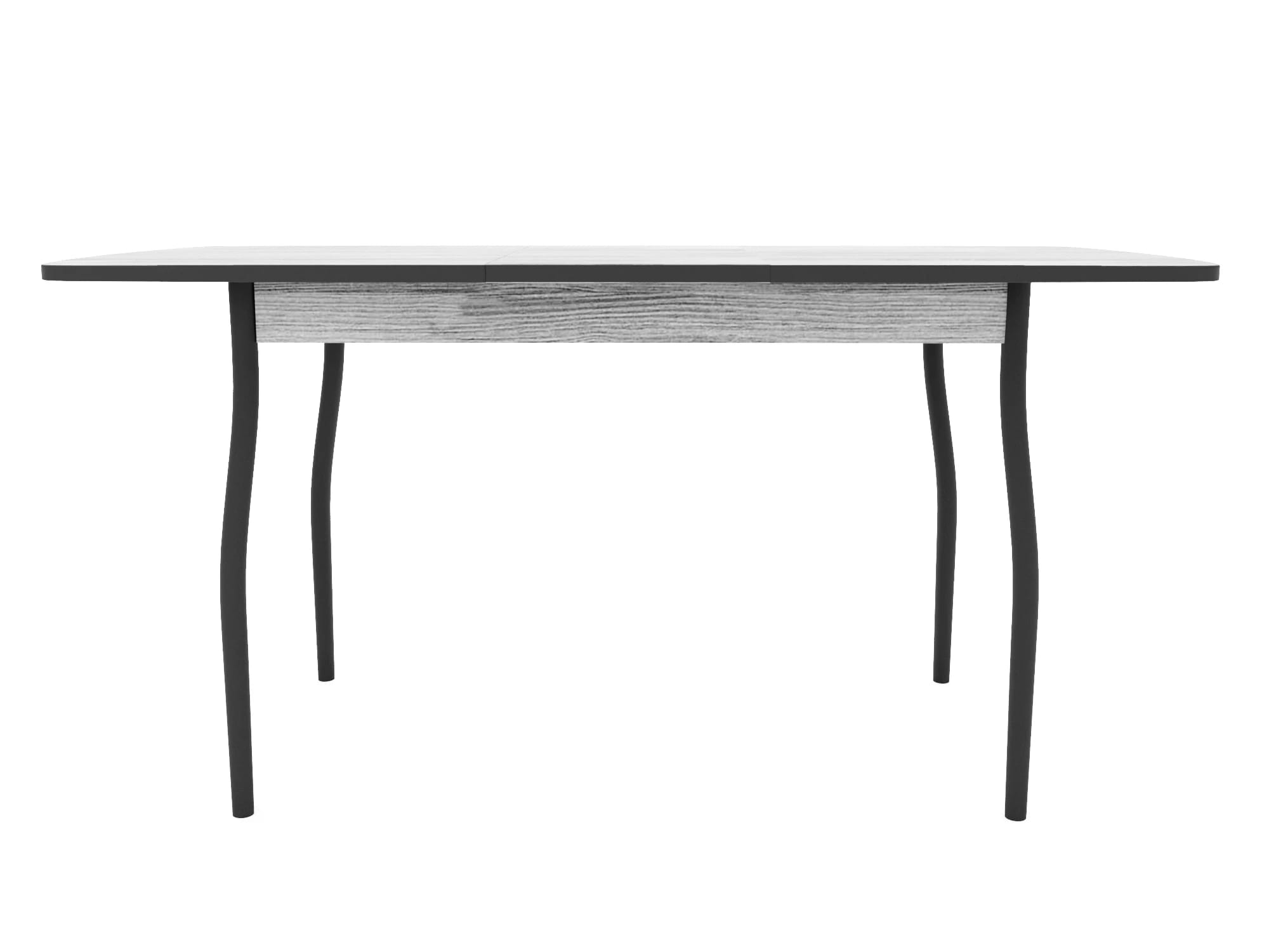 ГРАНД.4 (столешница: дуб канадский/каркас:Черная матовая (№1, D38 волна) (муар)) - фото 2