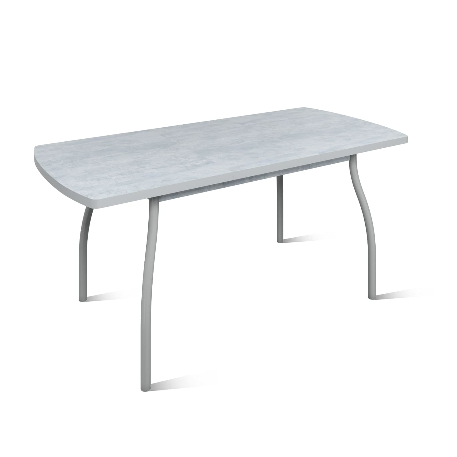 ГРАНД.4 (столешница: цемент/каркас:алюминий (светло-серый)) - фото 1