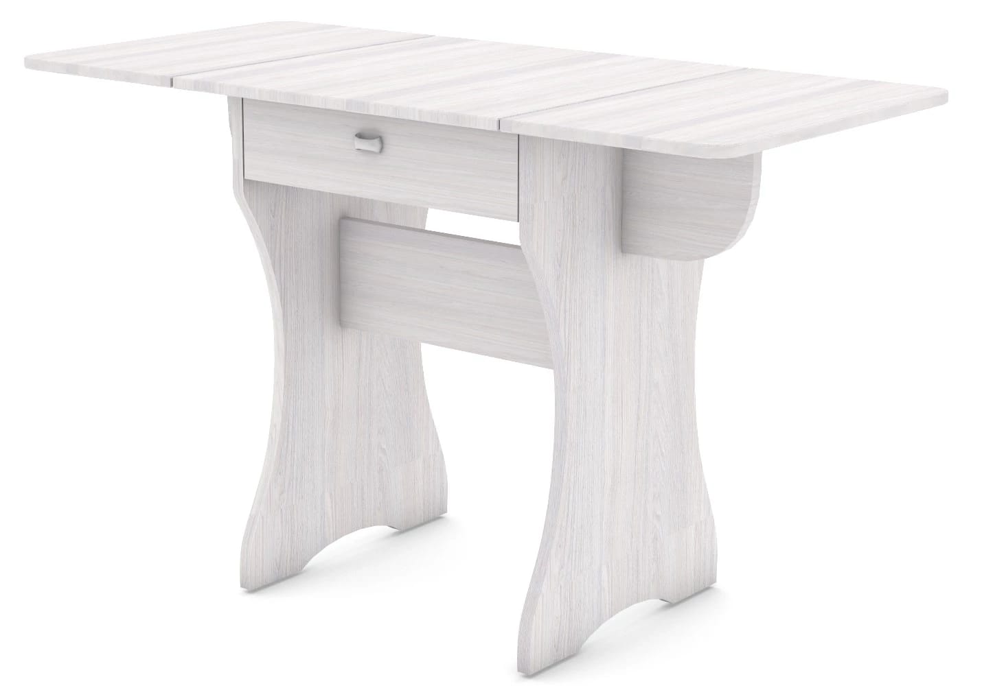 СТОЛ РАСКЛАДНОЙ С ЯЩИКОМ 600/1200*570*750 (анкор) - фото 5