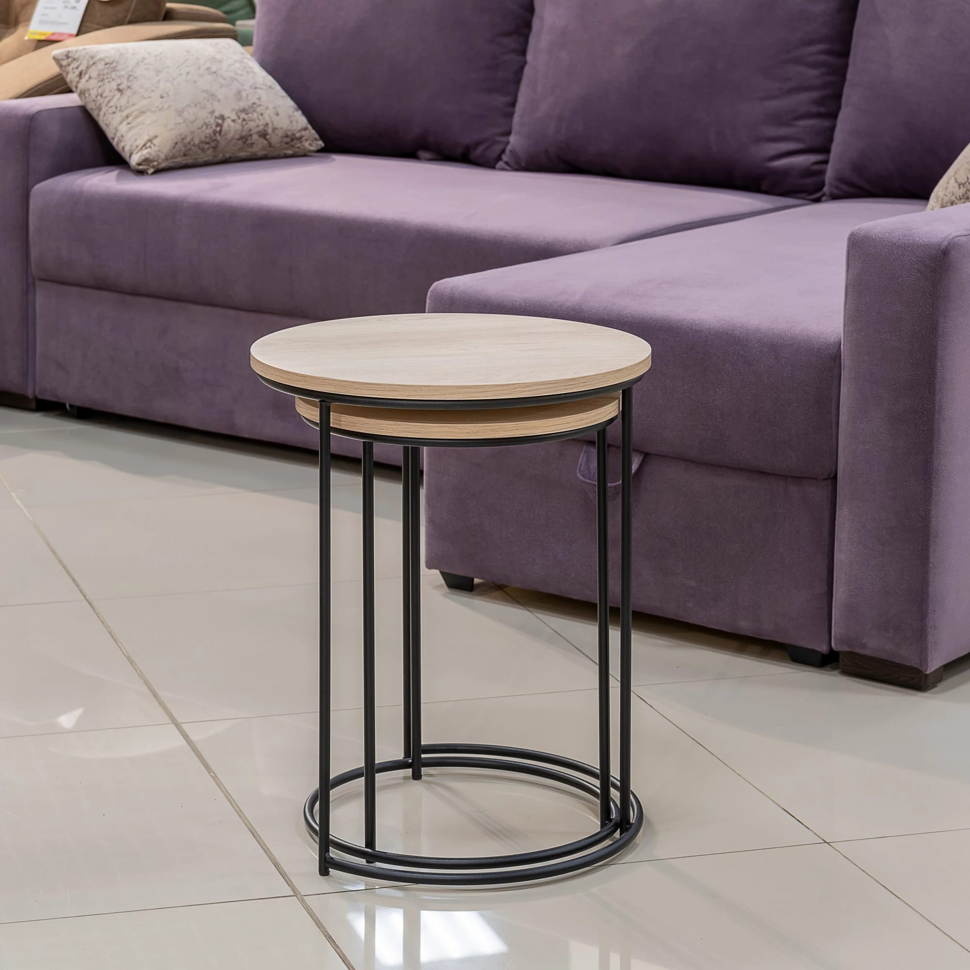 SHEFFILTON (SHT-CT7) (дуб беленый/черный муар) - фото 6