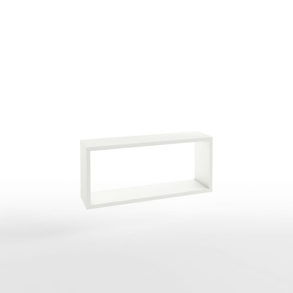 ПОЛКА №5 (800*200*350 ММ) (белый шагрень) - фото 1