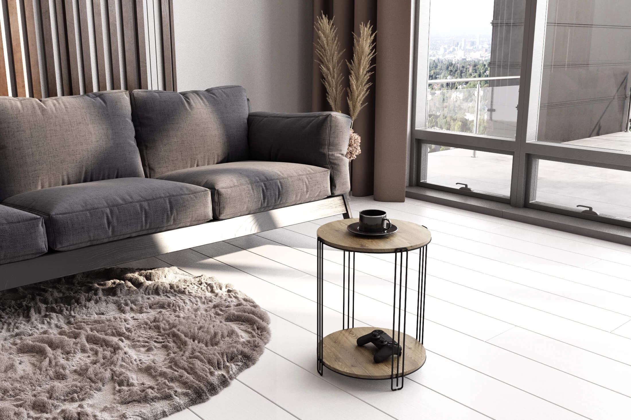 SHEFFILTON (SHT-CT33) (черный муар/светлый орех) - фото 5