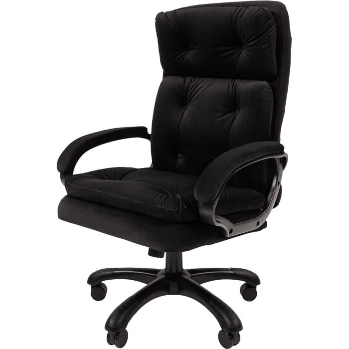 CHAIRMAN 442 (ткань R 015 черный (черный пластик)) - фото 5