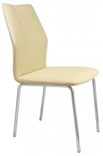 МОДЕНА (сиденье к/з Santorini 0428 (бежевый)/ каркас хром) - фото 4