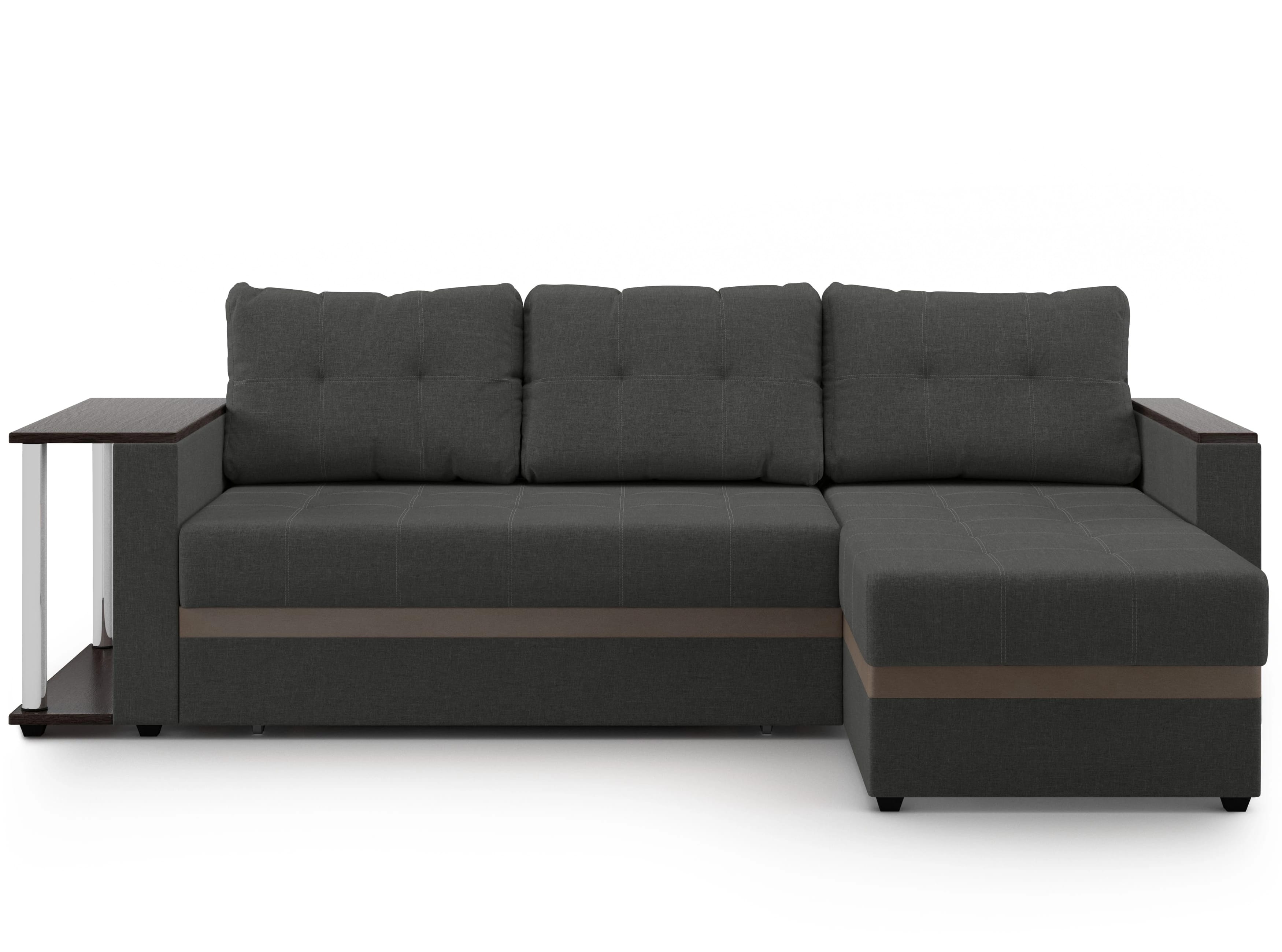 АТЛАНТА (cерый (Savana Grey)/коричневый (ECOstile Chocolate)) - фото 2