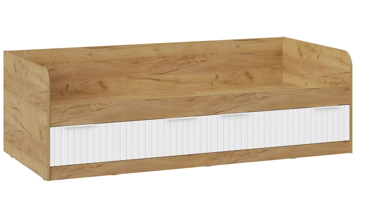 ХИЛТОН (дуб крафт золотой/белый матовый) - фото 2