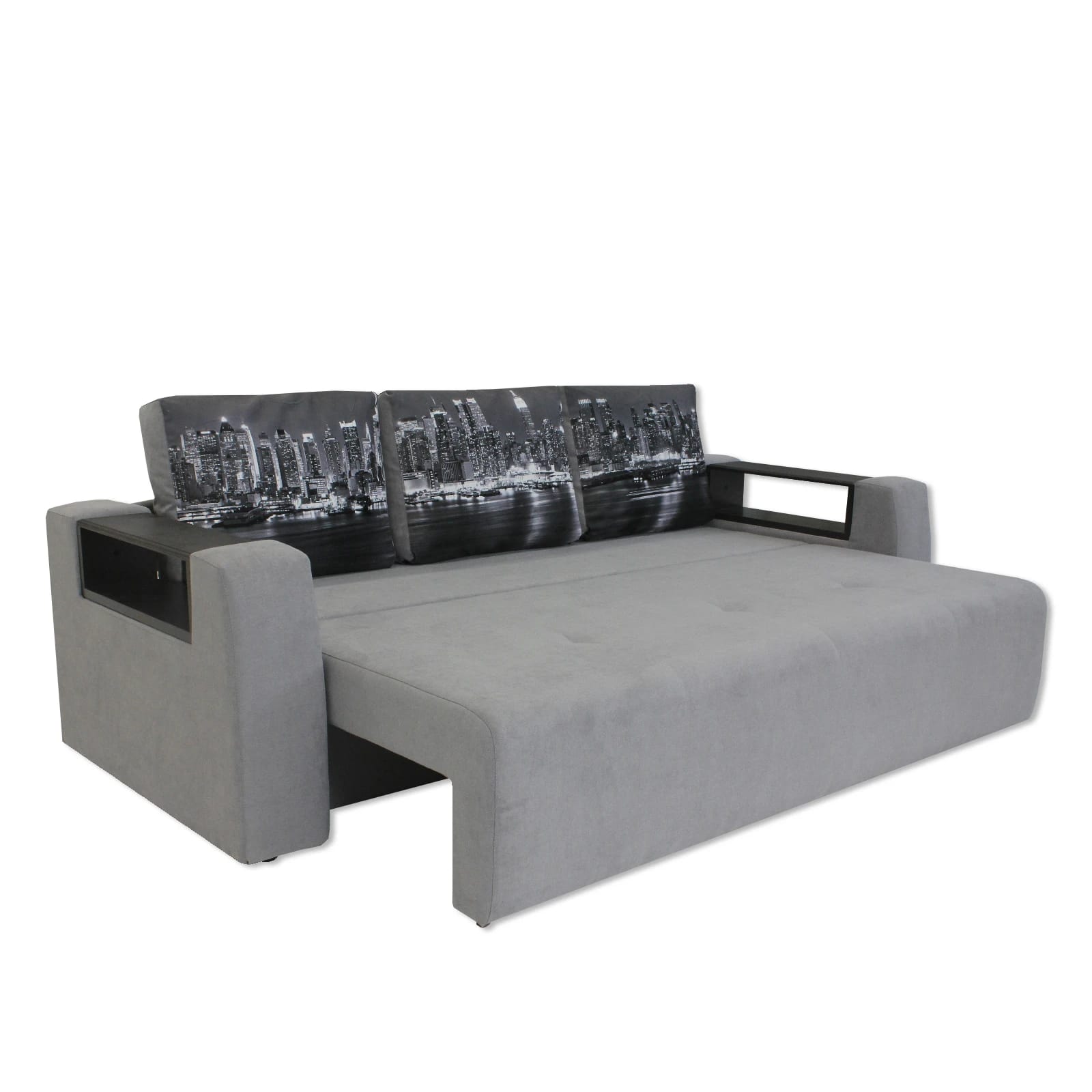 БЛЮЗ-1 (Хаки 05 серый, Купон Ночной город ч/б 0070.02) - фото 7