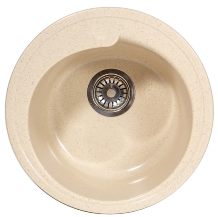 EMAR МРАМОР EMM-047 МОЙКА ВРЕЗНАЯ 430 ММ (сахара) - фото 1