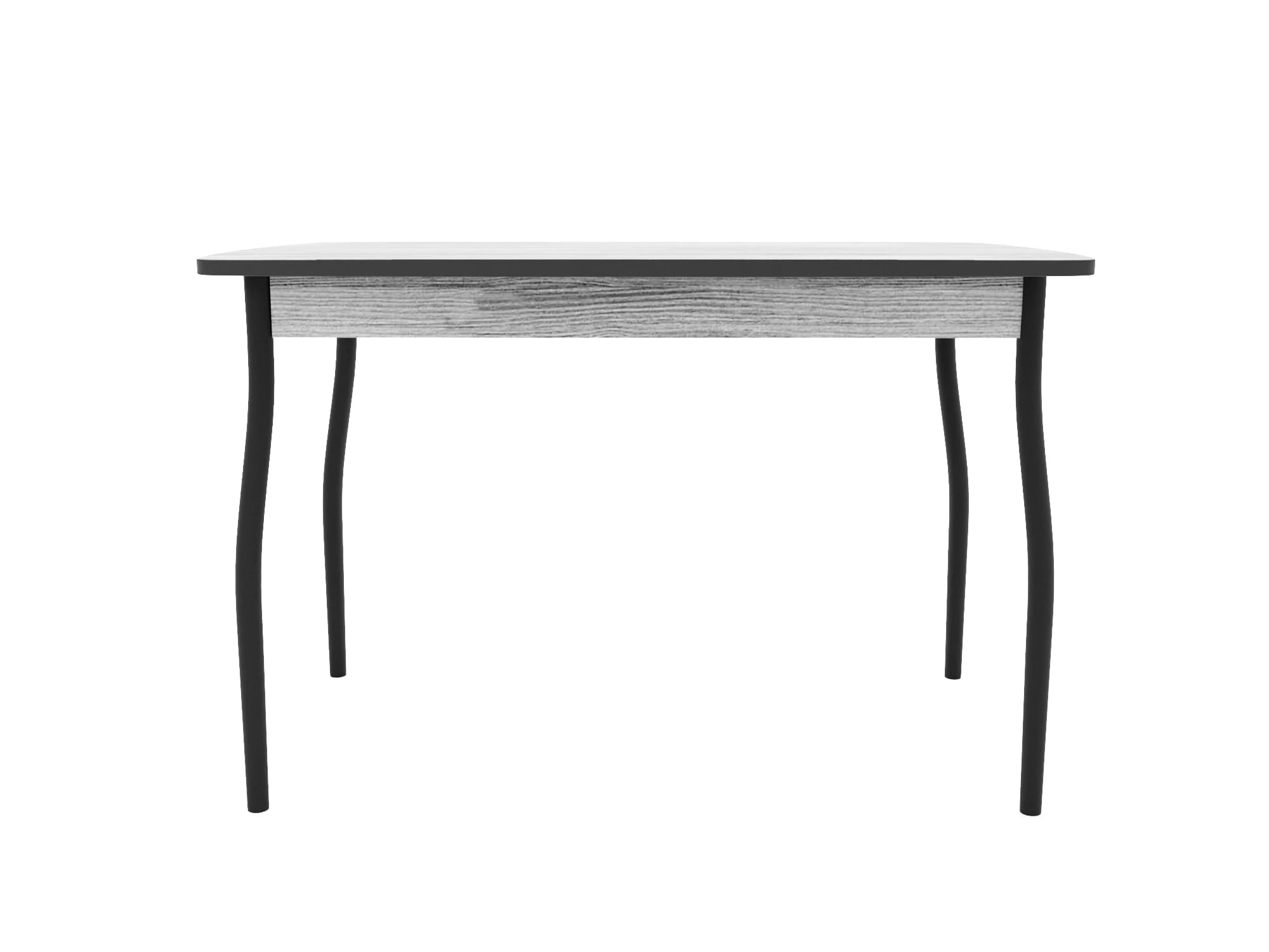 ГРАНД.4 (столешница: дуб канадский/каркас:Черная матовая (№1, D38 волна) (муар)) - фото 3