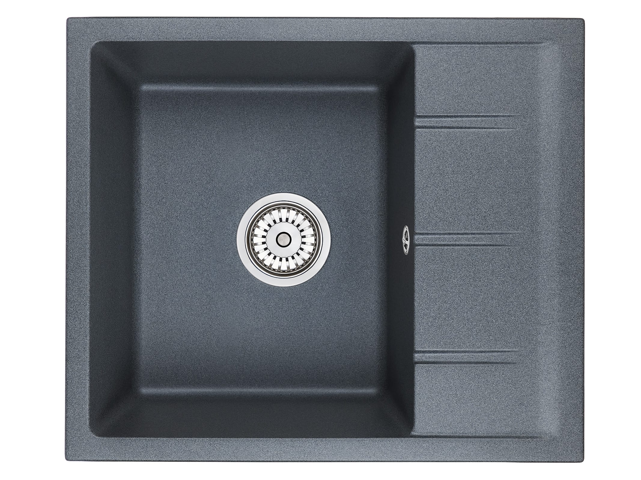 EMAR ГРАНИТ EMQ-1580.Q МОЙКА ВРЕЗНАЯ 580*500 (антрацит) - фото 1