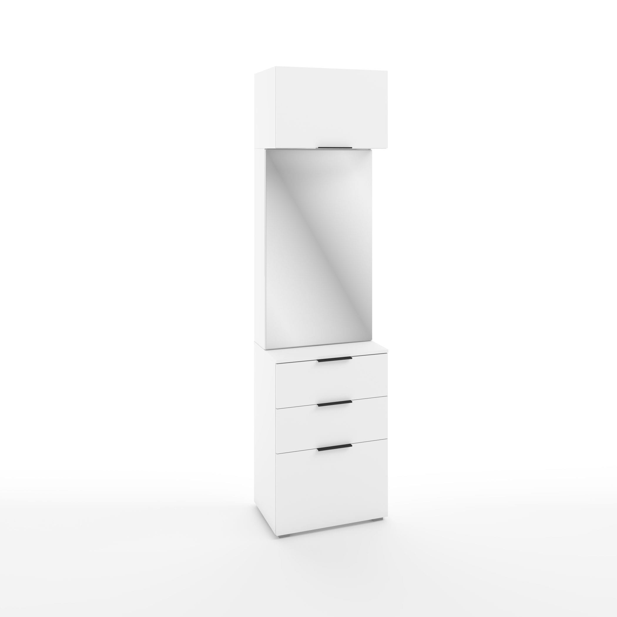 ОСЛО (OSLO) (белый (легкий шелк)/ ручка СА-6, цвет - черный) - фото 1