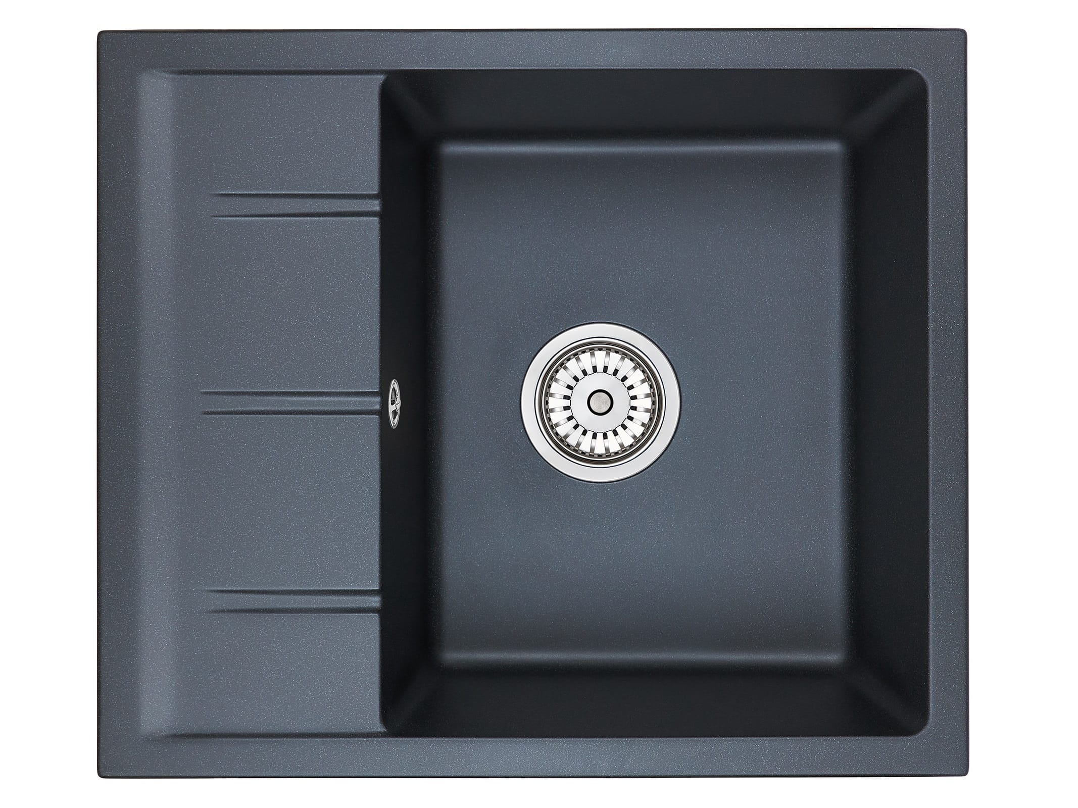 EMAR ГРАНИТ EMQ-1580.Q МОЙКА ВРЕЗНАЯ 580*500 (морион) - фото 1