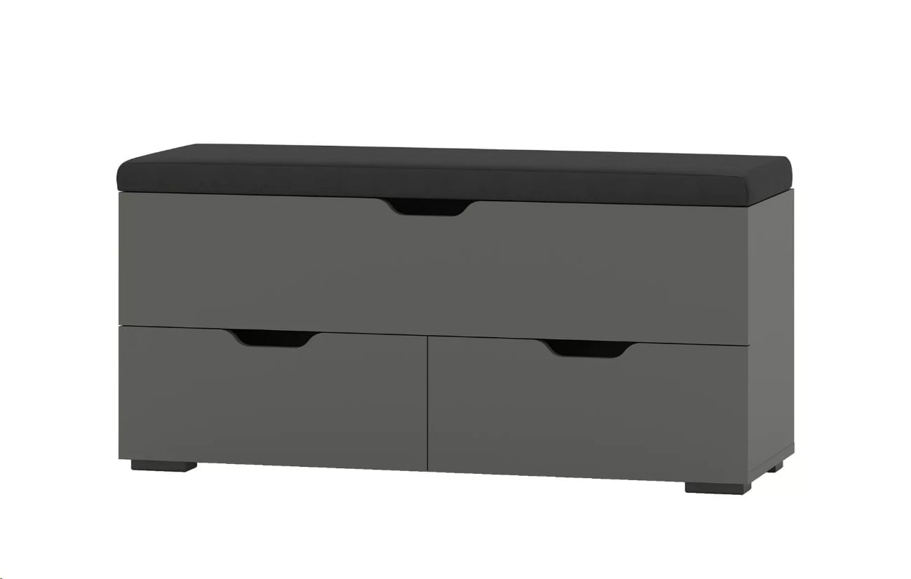 ФЛИНТ (графит/к/з черный) - фото 1