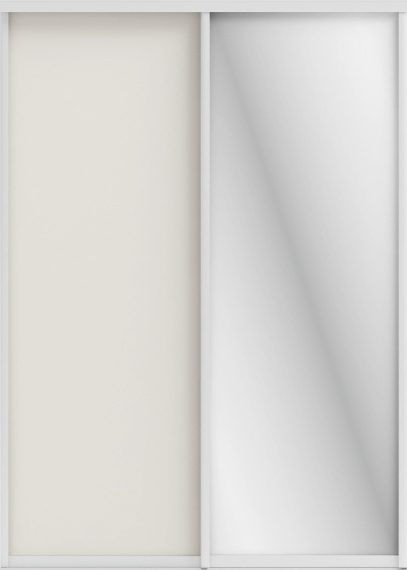 ОРИОН (ЗЕРКАЛО/ЛДСП) (тэффи (легкий шелк)/профиль С хром) - фото 1