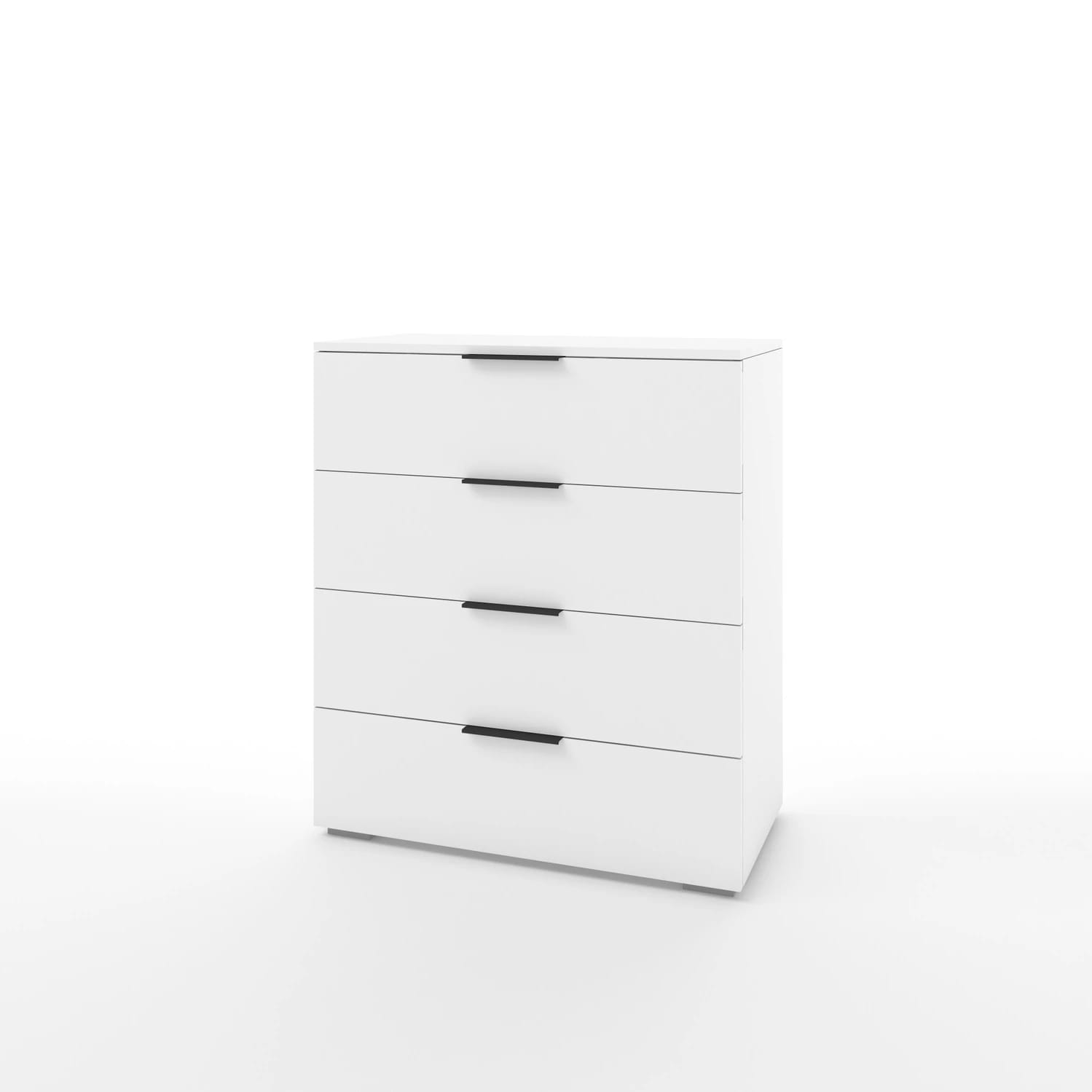 ОСЛО (OSLO) (белый шагрень/ ручка СА-1, цвет - черный) - фото 1