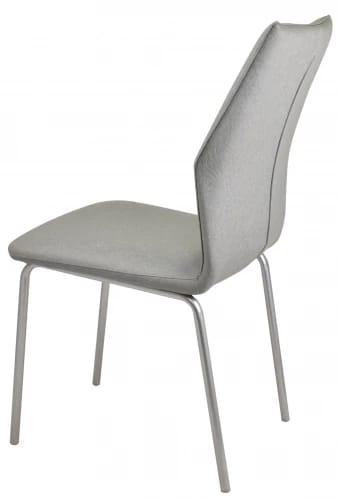 МОДЕНА (сиденье ткань Candy Grey/ каркас хром) - фото 2
