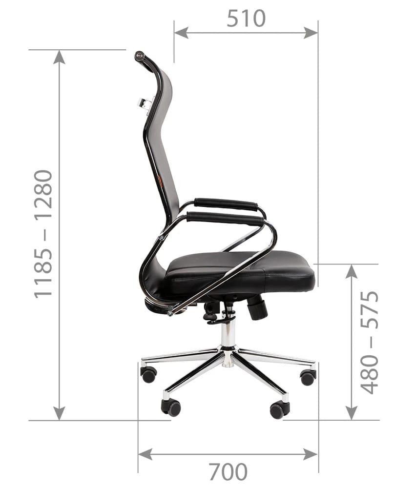 CHAIRMAN 702 ЭКО (экокожа черная) - фото 6