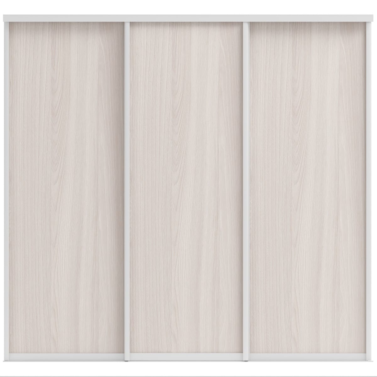 ОРИОН (ЛДСП) (ясень светлый/профиль С хром) - фото 1