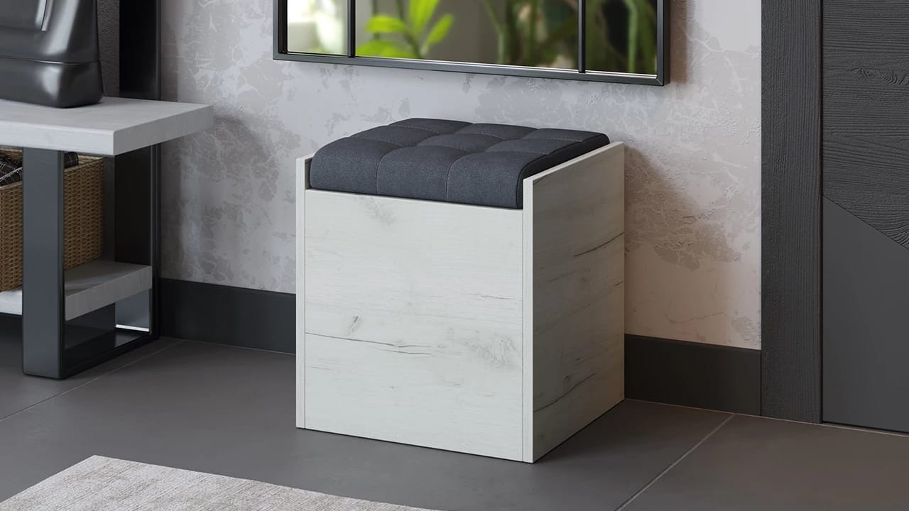 ФОРЕСТ (дуб крафт белый/велюр серый) - фото 3