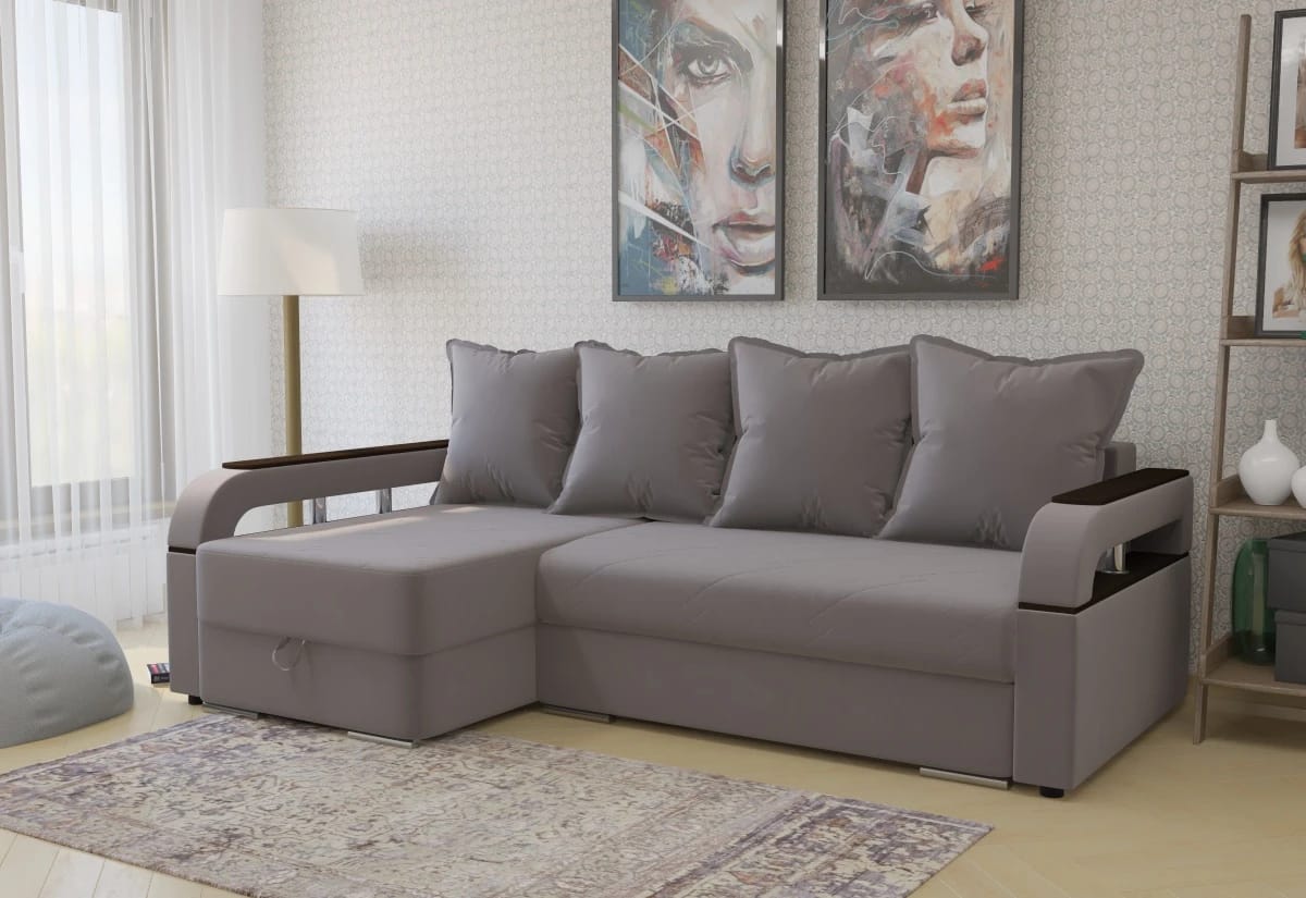 МОНИКА (Ультра стоун (Ultra stone)  / Ультра стоун (Ultra stone)  / ЛДСП (Москва) венге) - фото 4