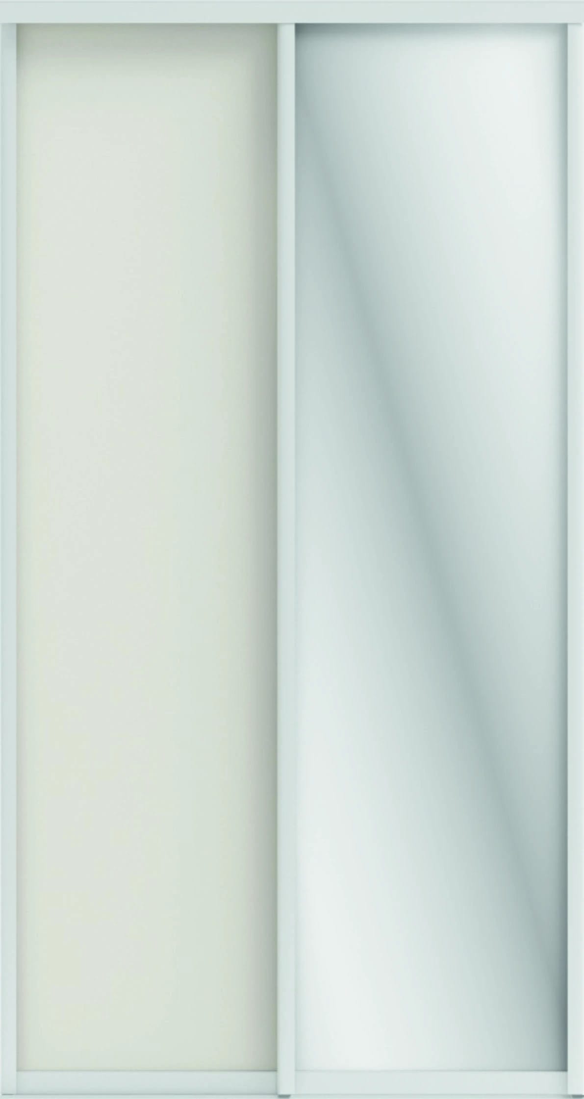 ОРИОН (ЗЕРКАЛО/ЛДСП) (тэффи (легкий шелк)/профиль С хром) - фото 2