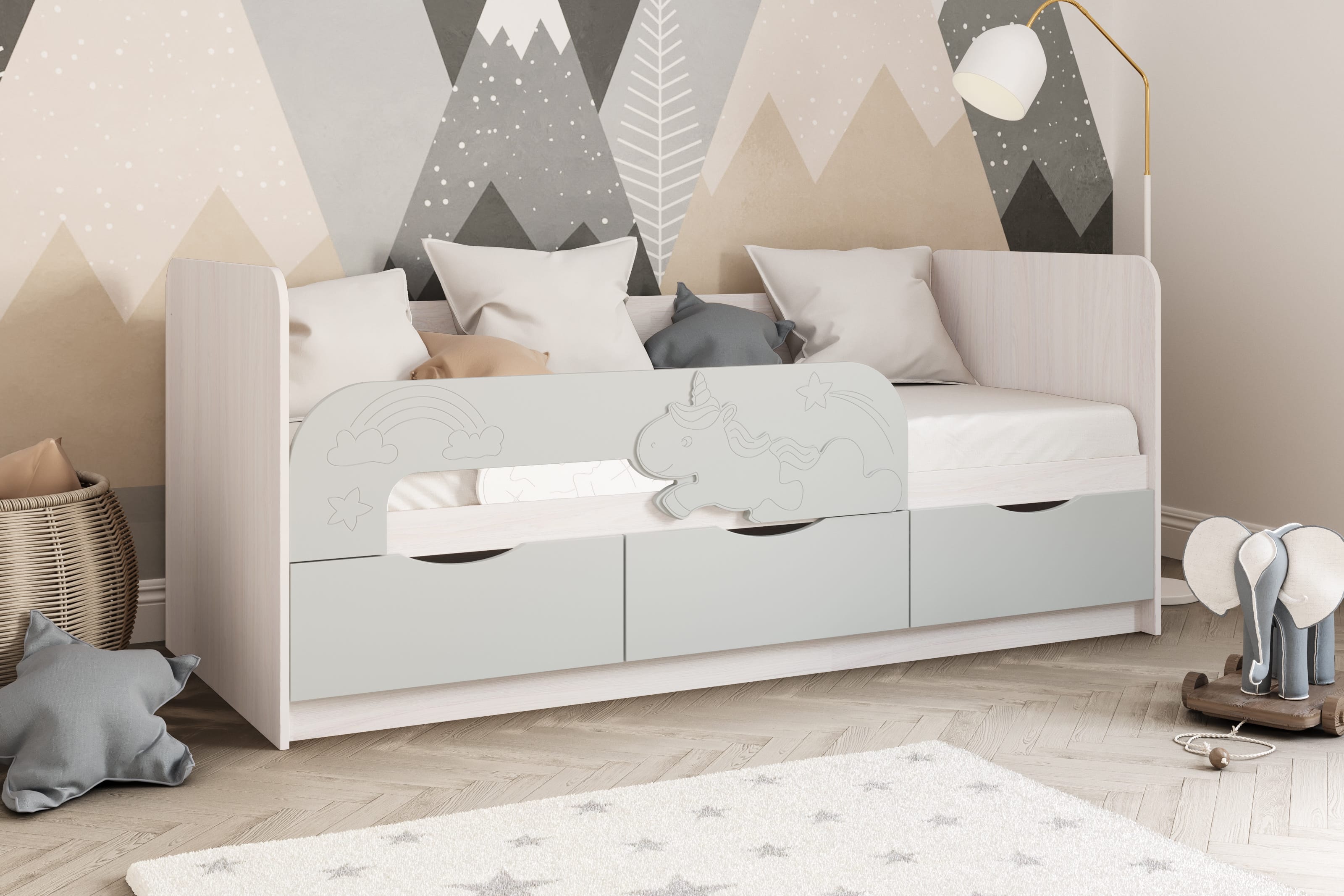 ЕДИНОРОГ (анкор св./хризантема) - фото 1