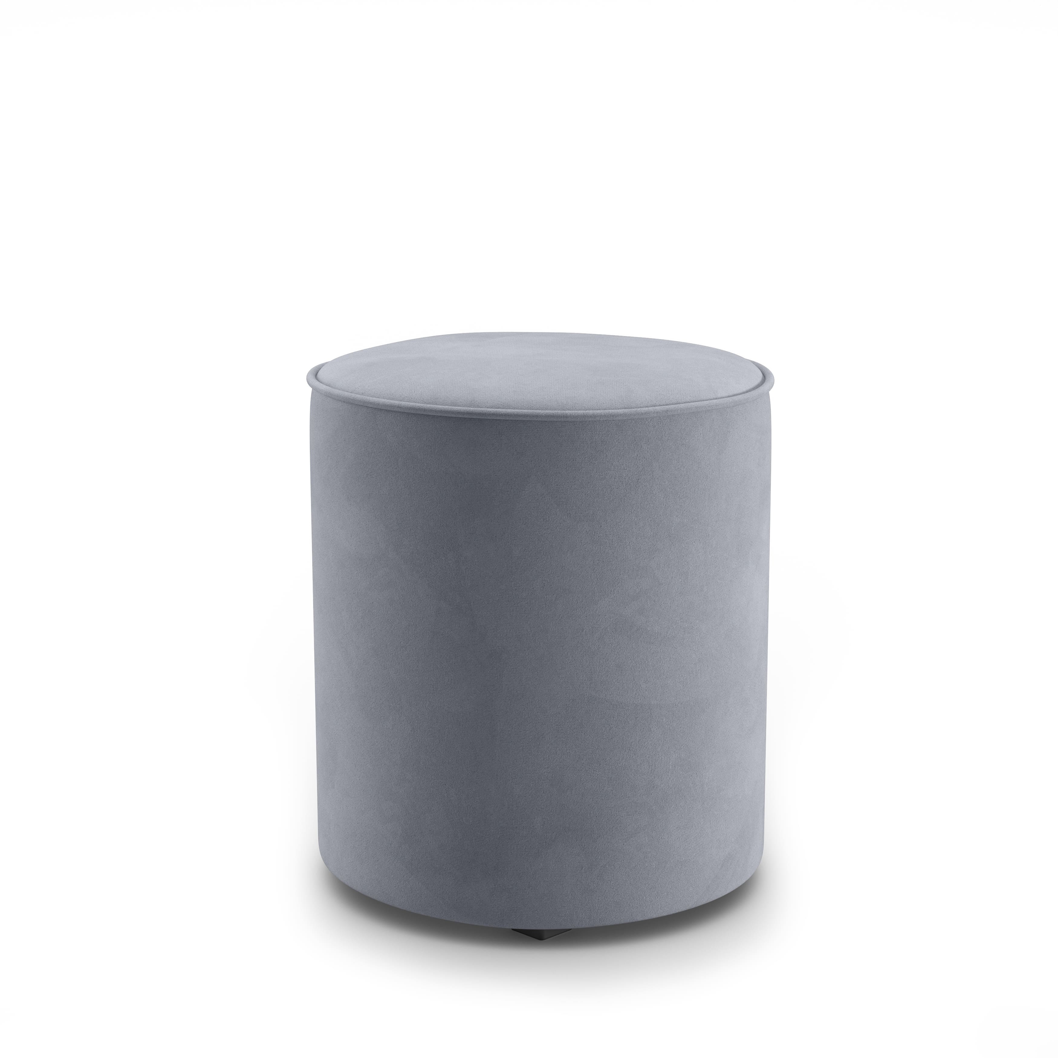 ПУФ (МОДЕЛЬ 132) (светло-серый (Velutto 52)) - фото 1