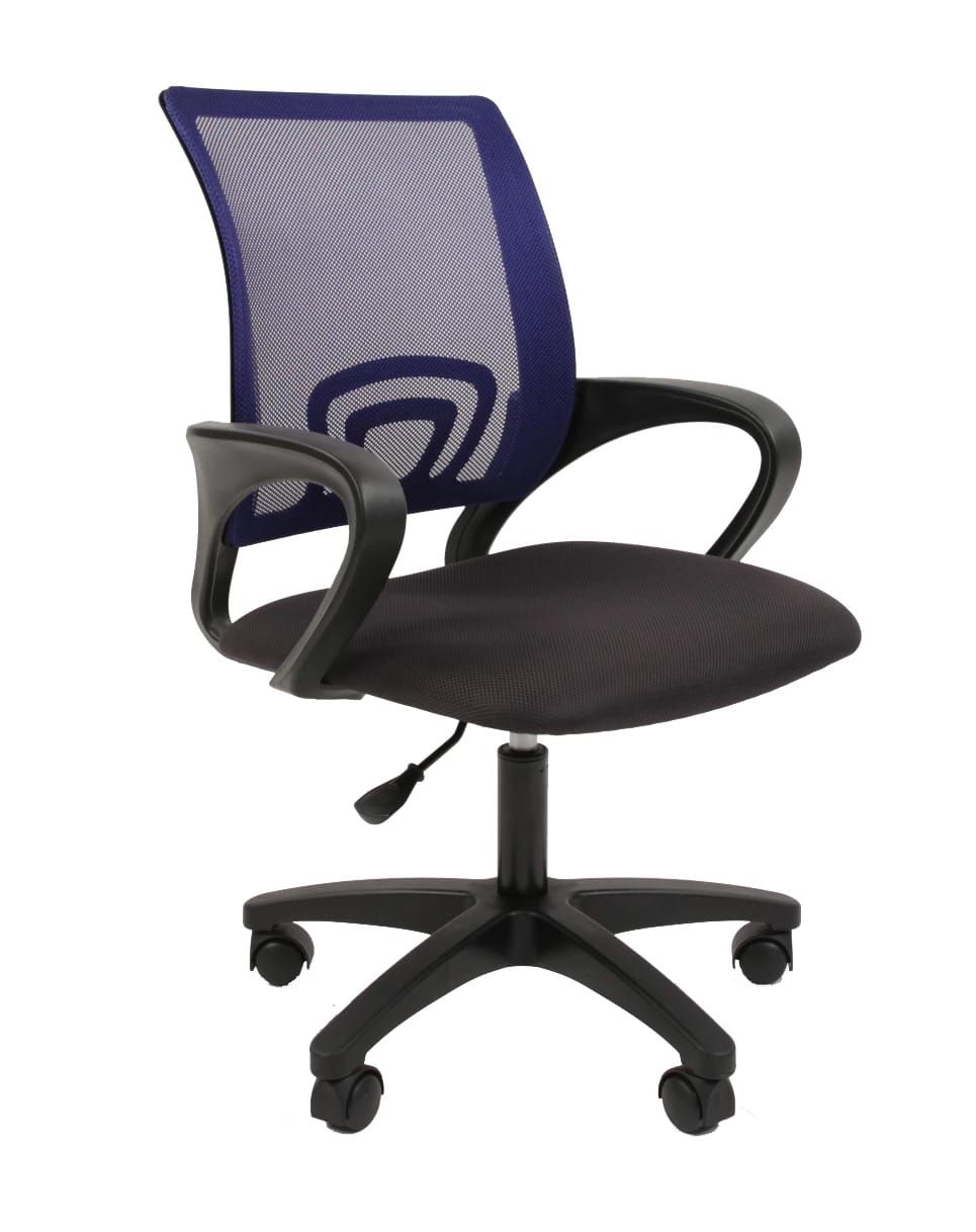 NOVA CHAIR OFFICE J2 (сиденье TW-12 (серый)/спинка TW-05 (синяя)) - фото 1