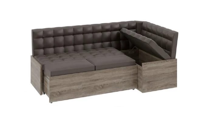 ФОРЕСТ (дуб сонома трюфель/кожзам коричневый) - фото 5