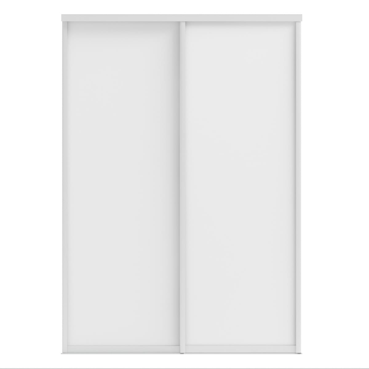 ОРИОН (ЛДСП) (белый шагрень/профиль С хром) - фото 1