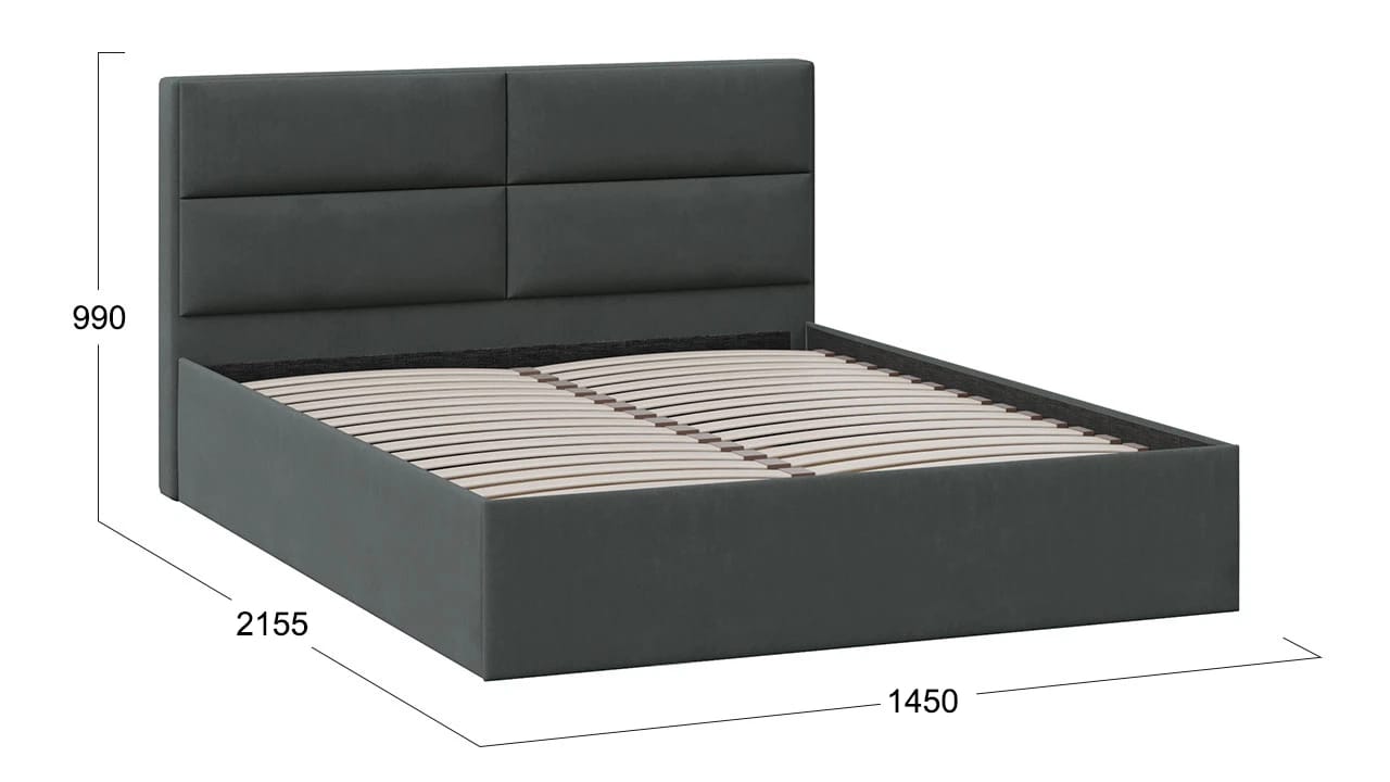 ГЛОСС (велюр графит) - фото 3