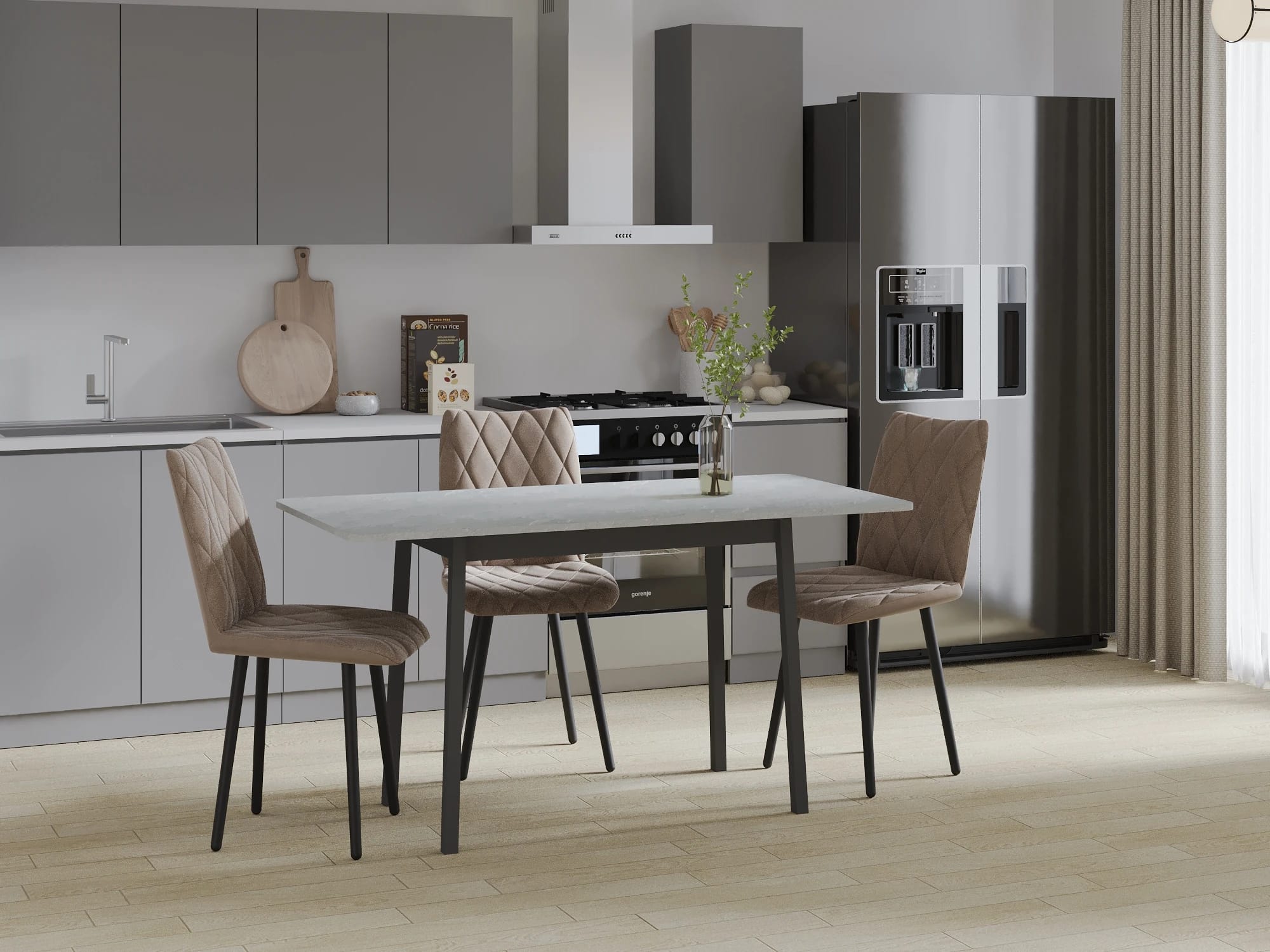 НЕВИЛЛ (ТИРК)-110 (Серый сланец/Черный) - фото 4