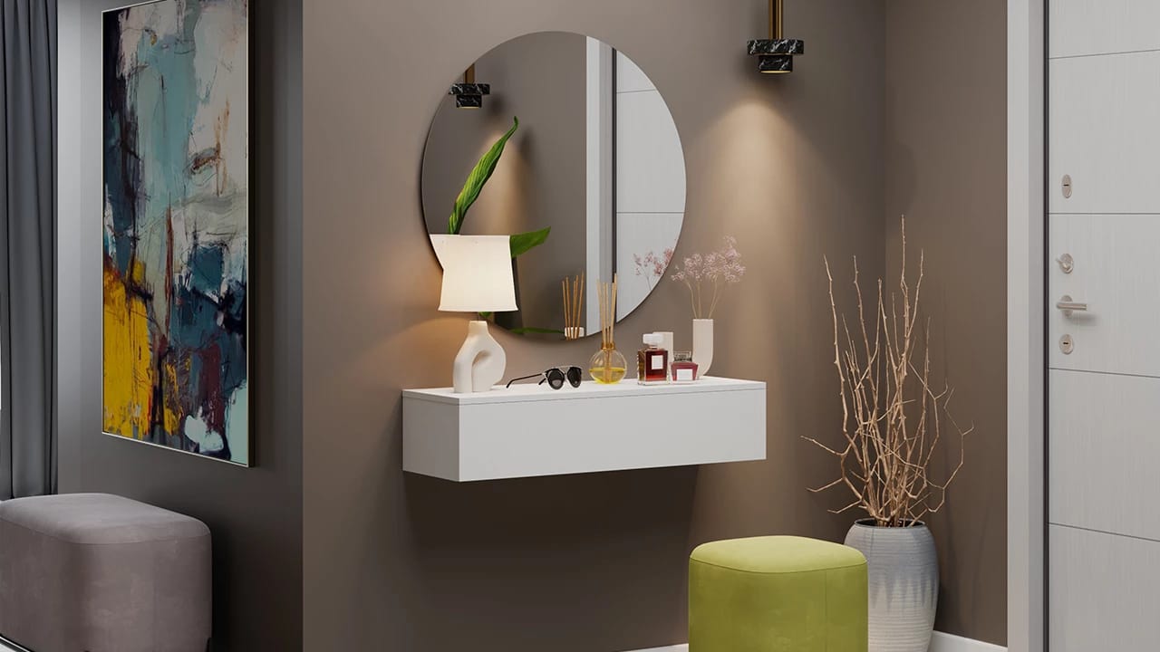 ТУМБА УНИВЕРСАЛЬНАЯ ПОДВЕСНАЯ ТИП 2 (910Х290Х200ММ) (Белый Ясень) - фото 5