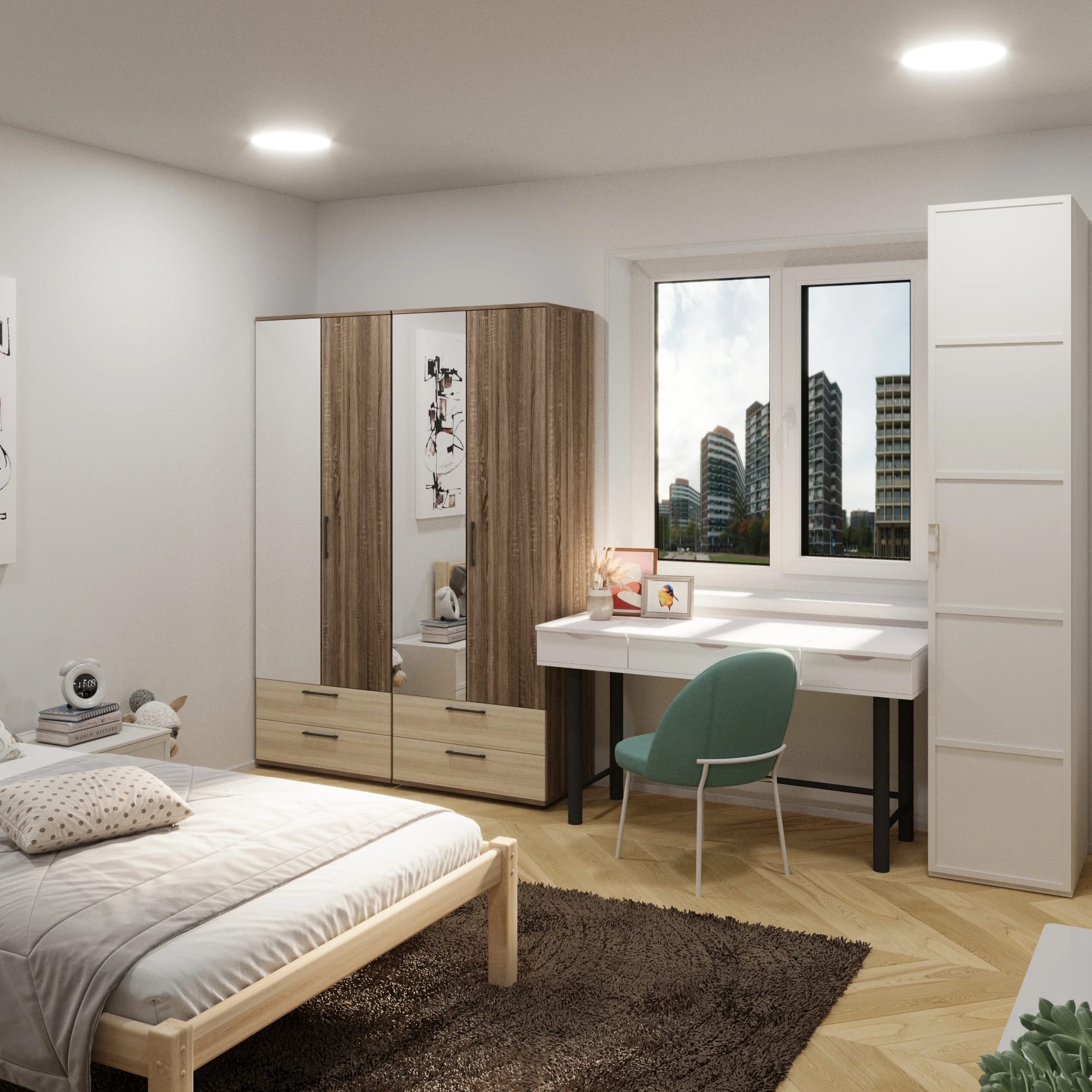 МАРТА (дуб сонома трюфель/дуб сонома) - фото 2