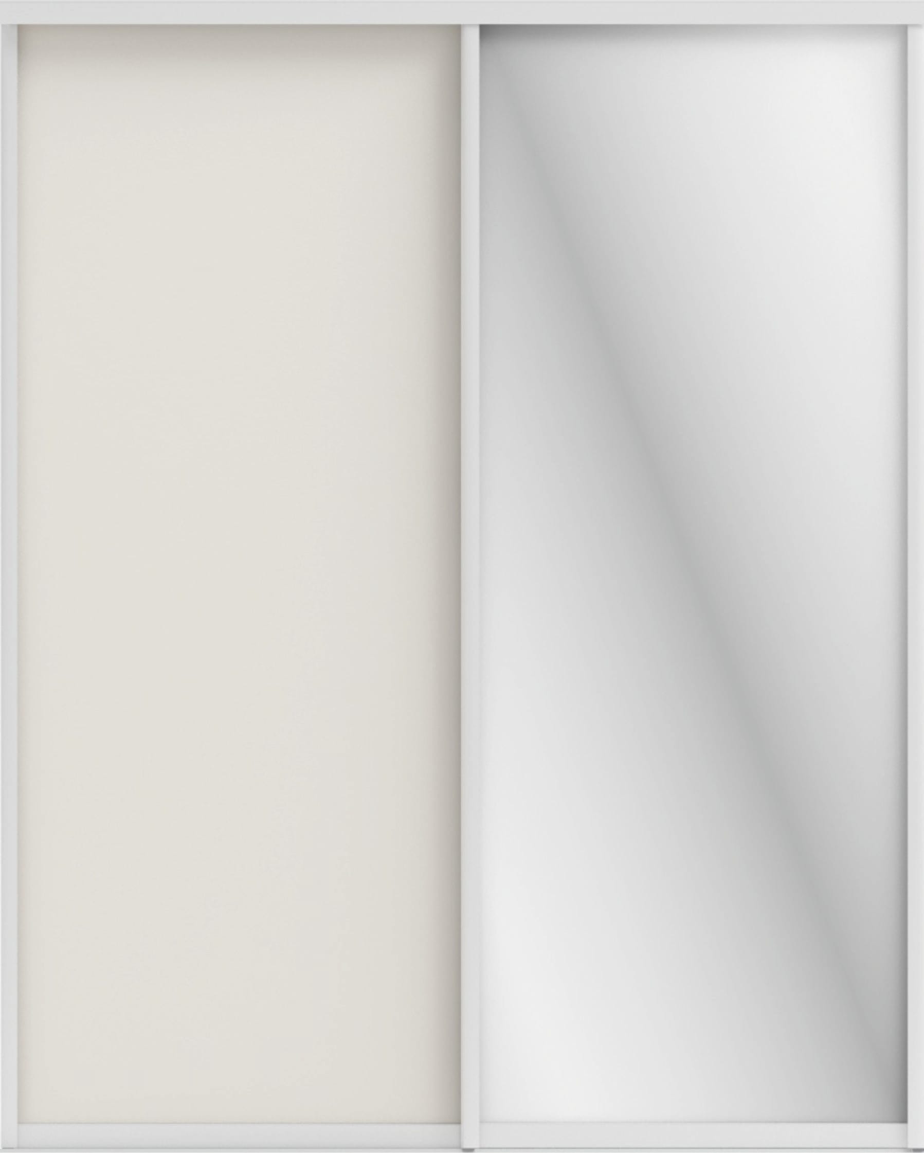 ОРИОН (ЗЕРКАЛО/ЛДСП) (тэффи (легкий шелк)/профиль С хром) - фото 1