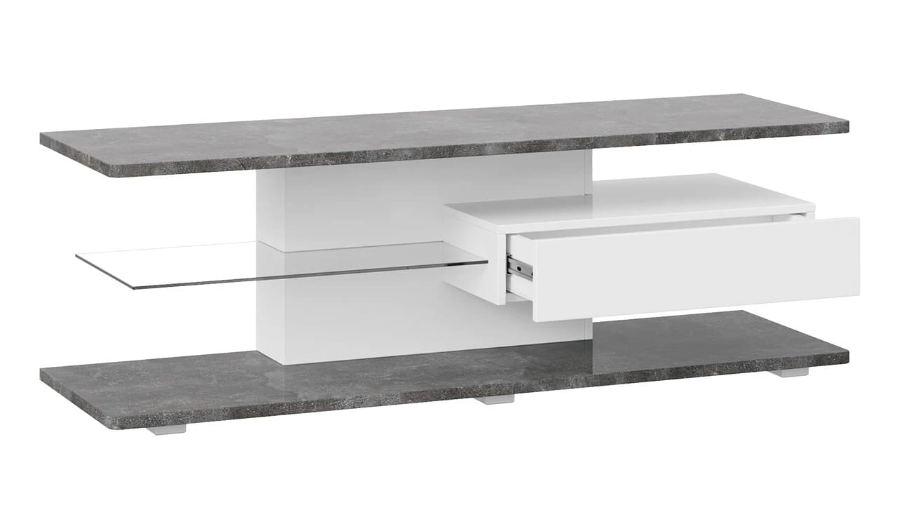 ДАЙМОНД (DIAMOND) (белый/ателье темный глянец) - фото 3