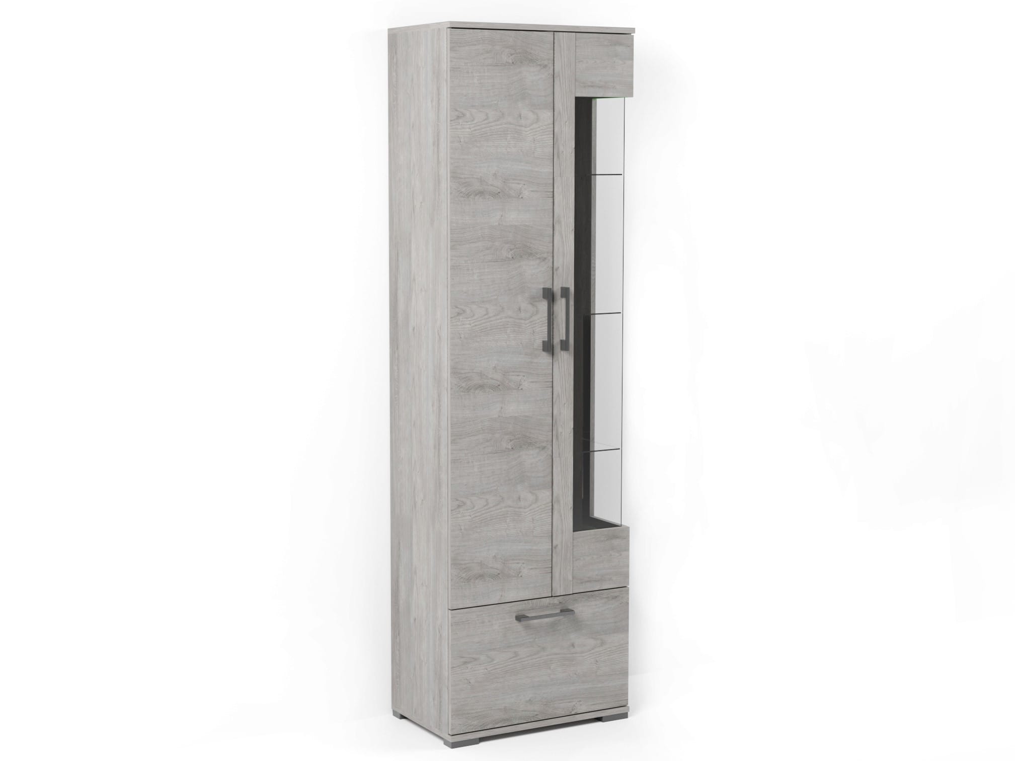 ДЕНВЕР (риббек серый/камень темный) - фото 1