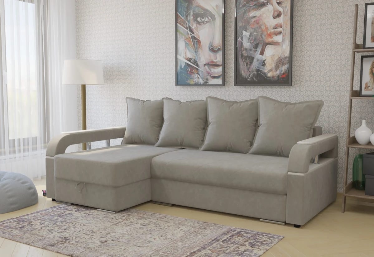 МОНИКА (Дакота 4 (Dakota 4)  / Дакота 4 (Dakota 4)  / ЛДСП (Москва) дуб седой) - фото 4