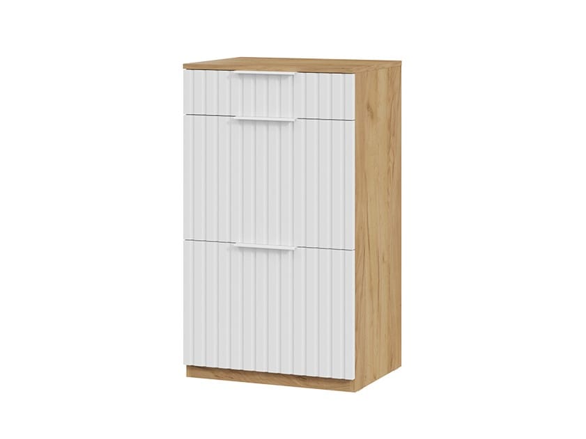 ХИЛТОН (Дуб Крафт золотой/Белый матовый) - фото 1