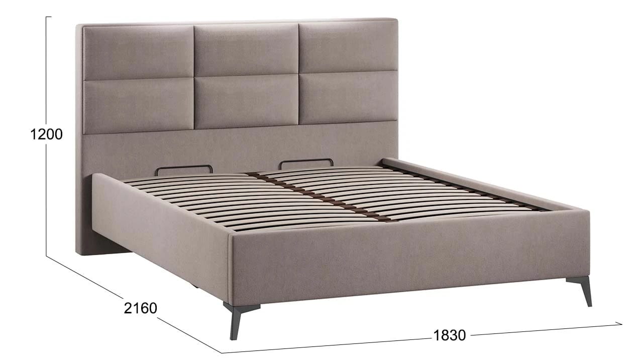 ДЕЛАНА (Велюр Мокко темный) - фото 2