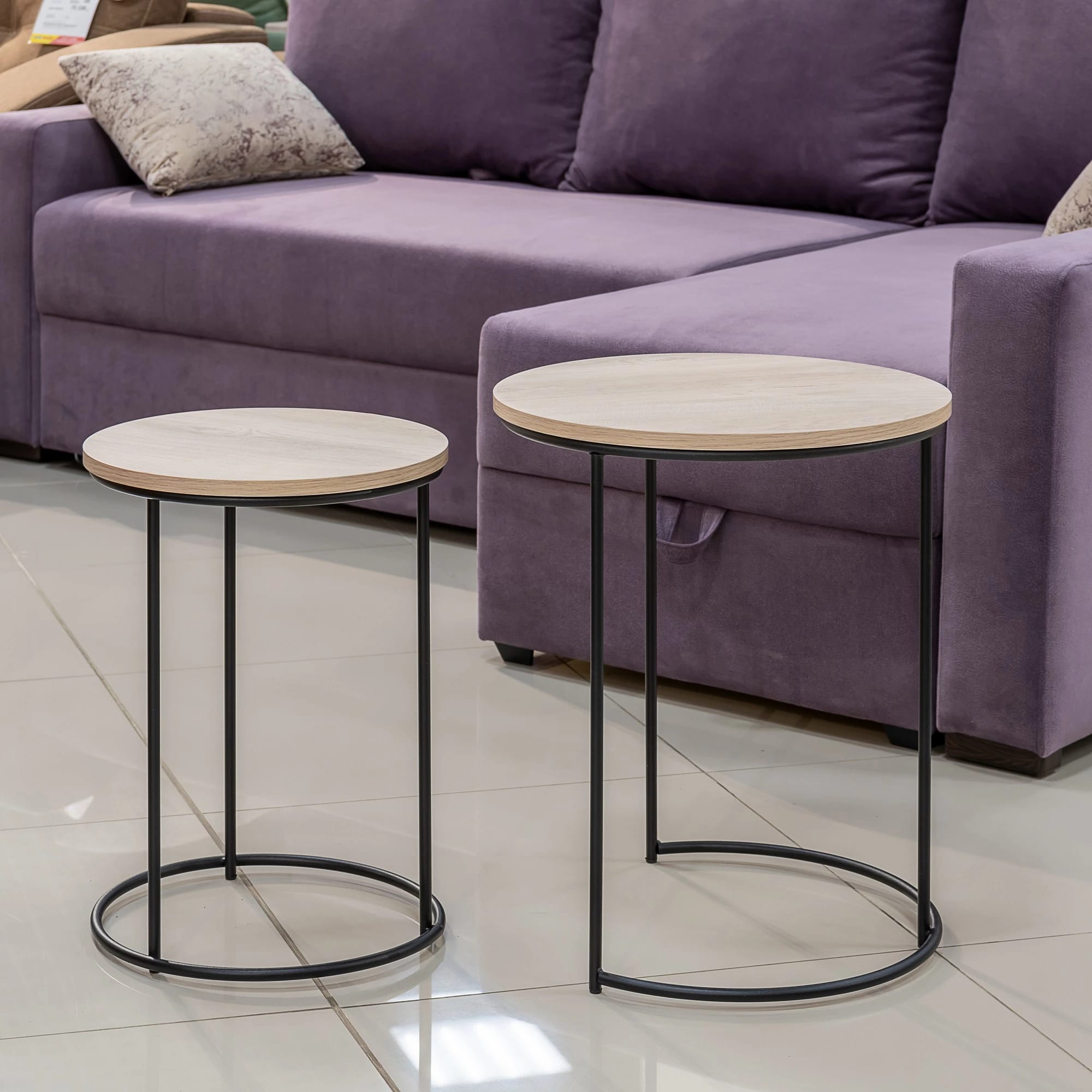 SHEFFILTON (SHT-CT7) (дуб беленый/черный муар) - фото 8