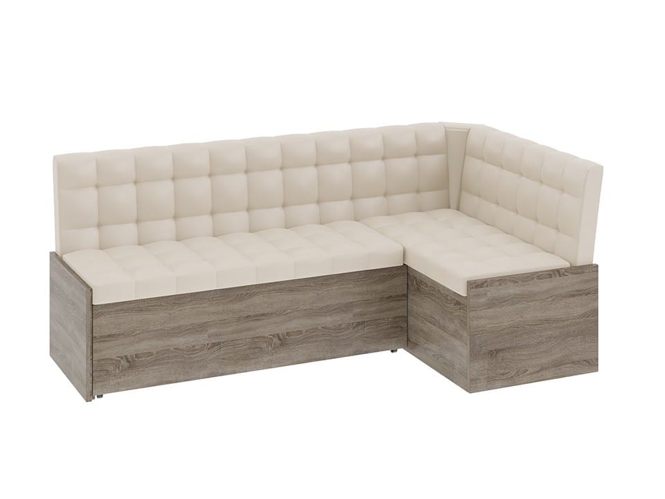 ФОРЕСТ (дуб сонома трюфель/кожзам бежевый) - фото 1