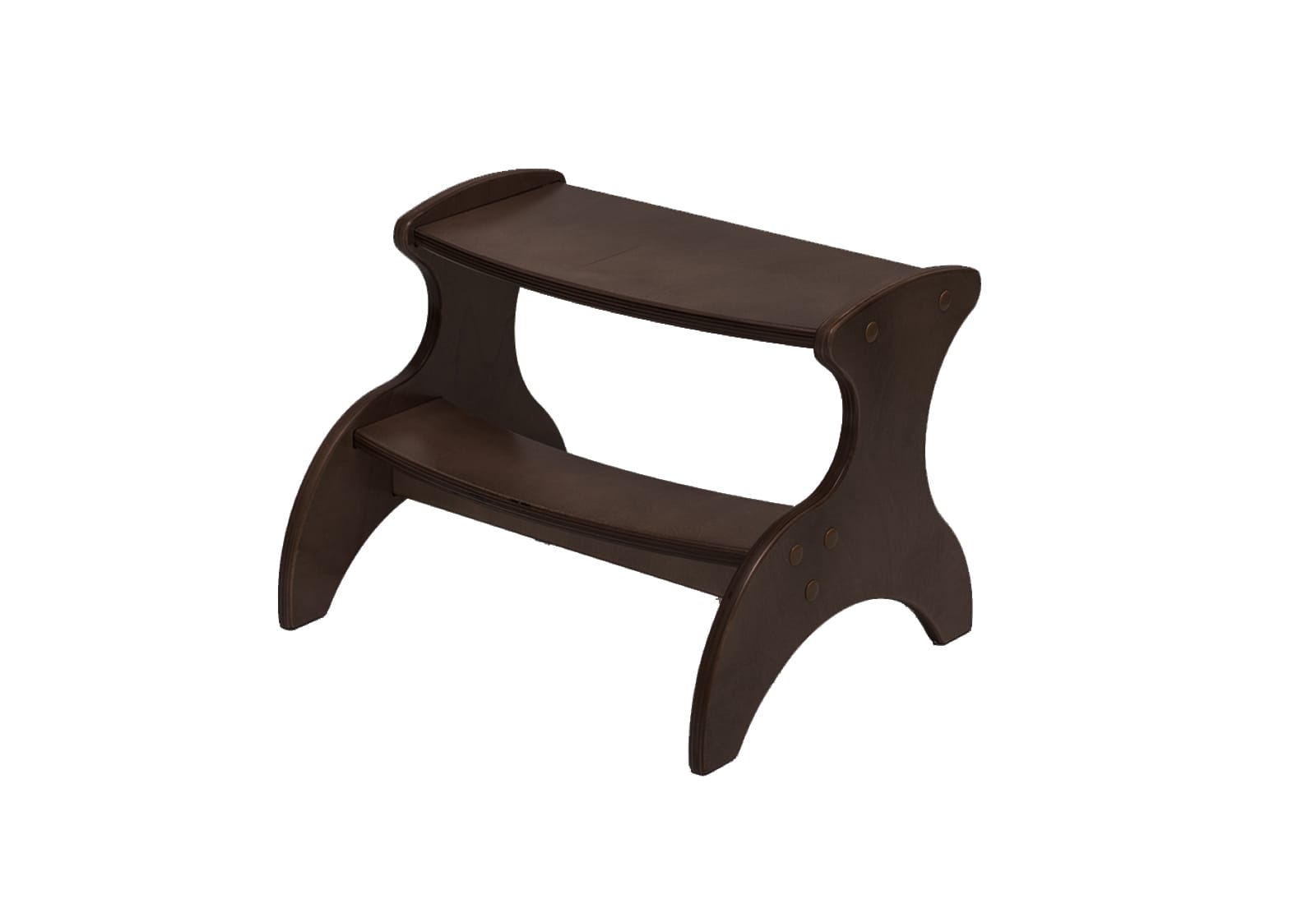 ТАБУРЕТ-ПОДСТАВКА М (венге) - фото 1