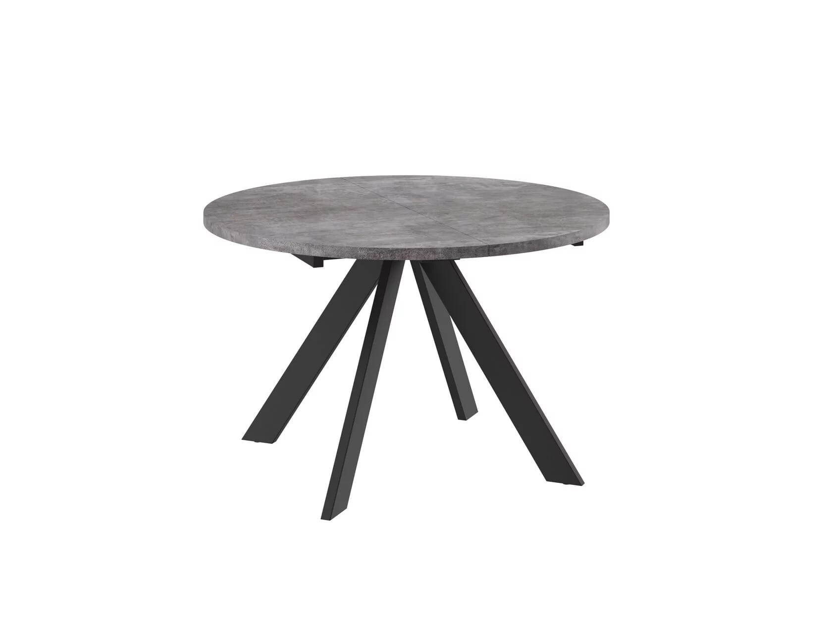 РОНДО М (RONDO М)/ДИЕГО-120 (Дымчатая Керамика/Черный) - фото 1