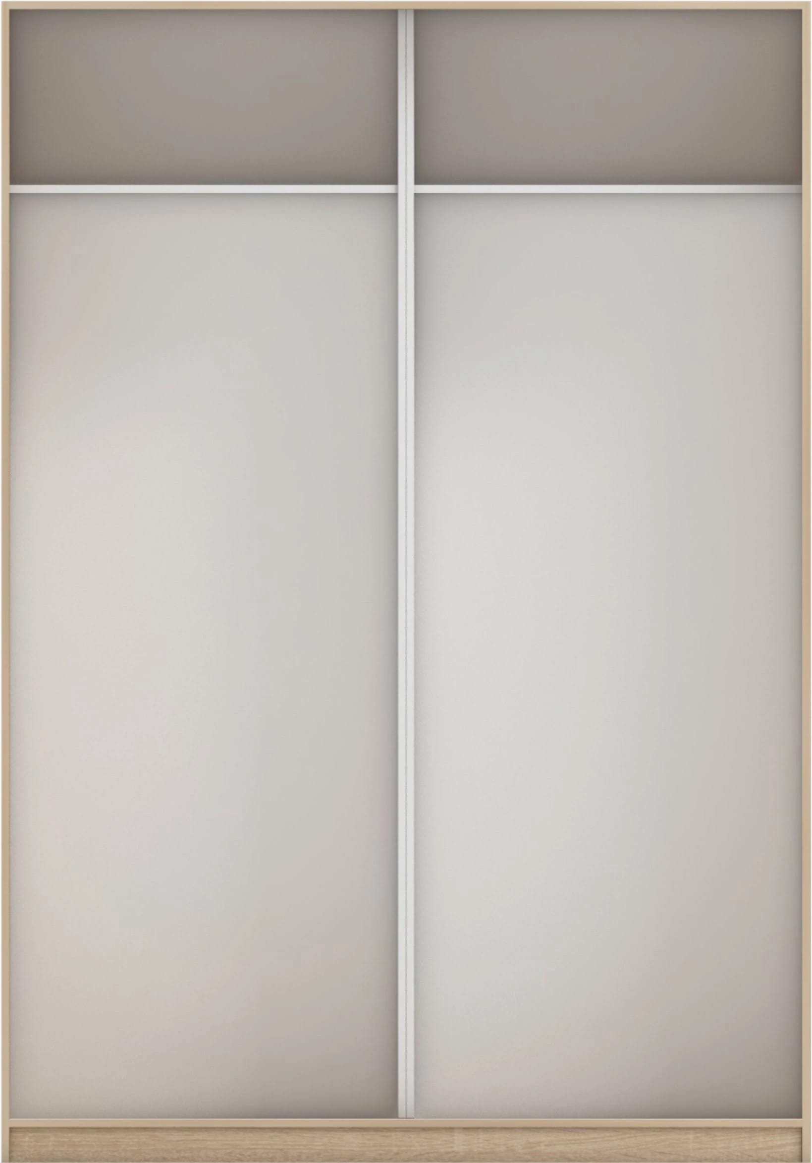 КОРПУС ШКАФА 1600*450*2300 ММ С АНТРЕСОЛЬНЫМИ ПОЛКАМИ (Корпус: ДУБ СОНОМА, Наполнение: БЕЛЫЙ шагрень) - фото 3