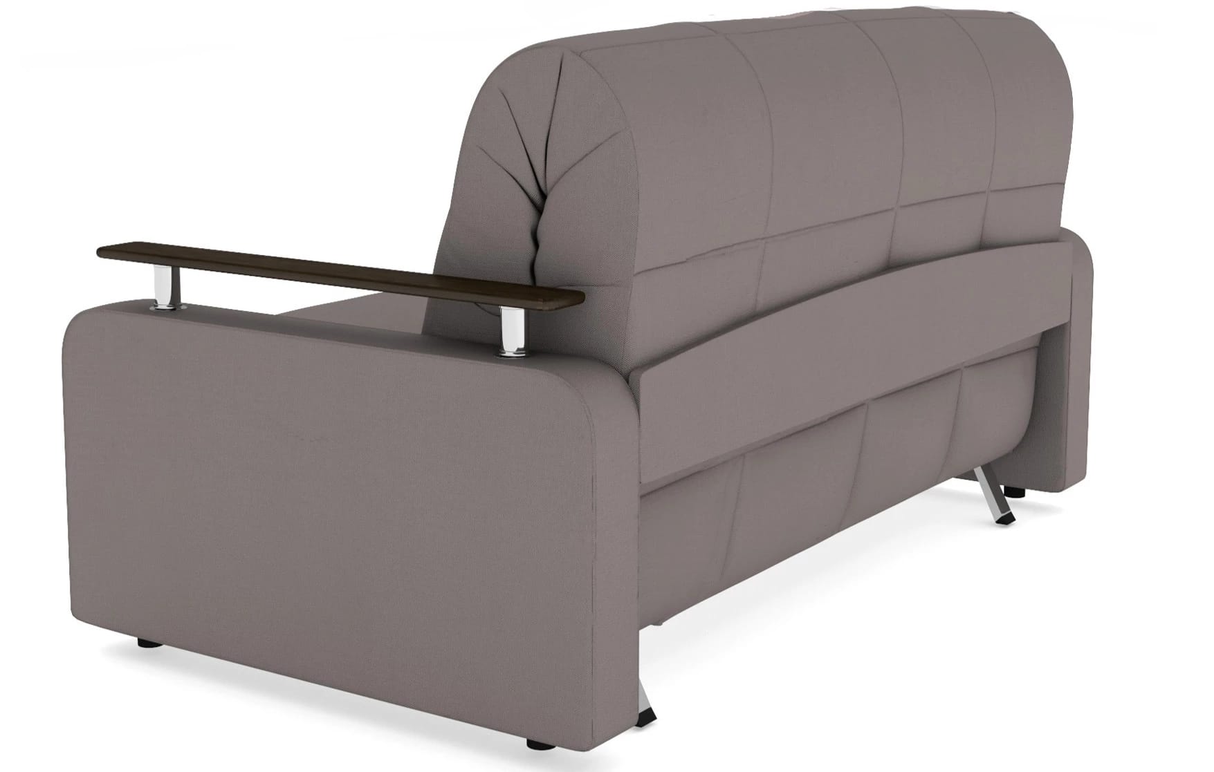 ДЕНВЕР (Велюр Maxx 232 (серо-бежевый)/ декор Венге) - фото 3