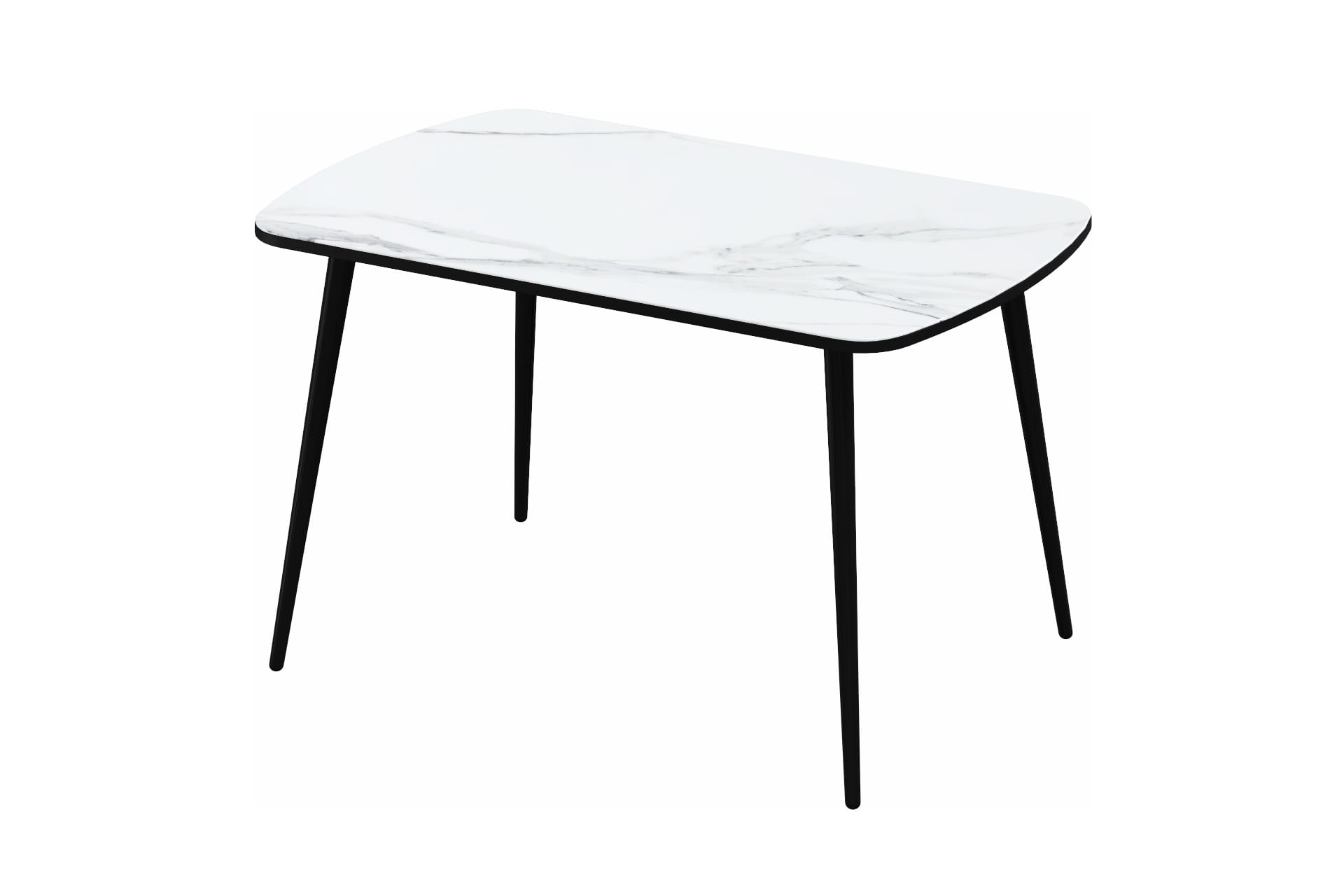 БОСТОН ЛАЙТ-2 (Мрамор итальянский/опора черная) - фото 1