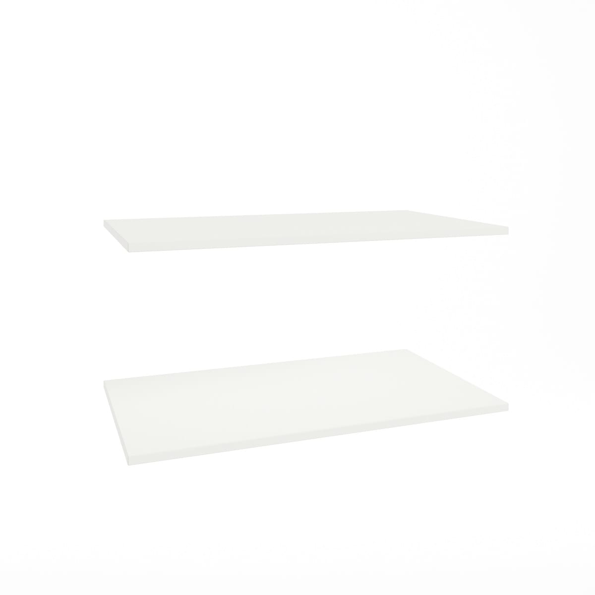 ПОЛКА 765*439 (ДЛЯ ШКАФОВ 600) 2 ШТ В КОМПЛ. (белый шагрень) - фото 1