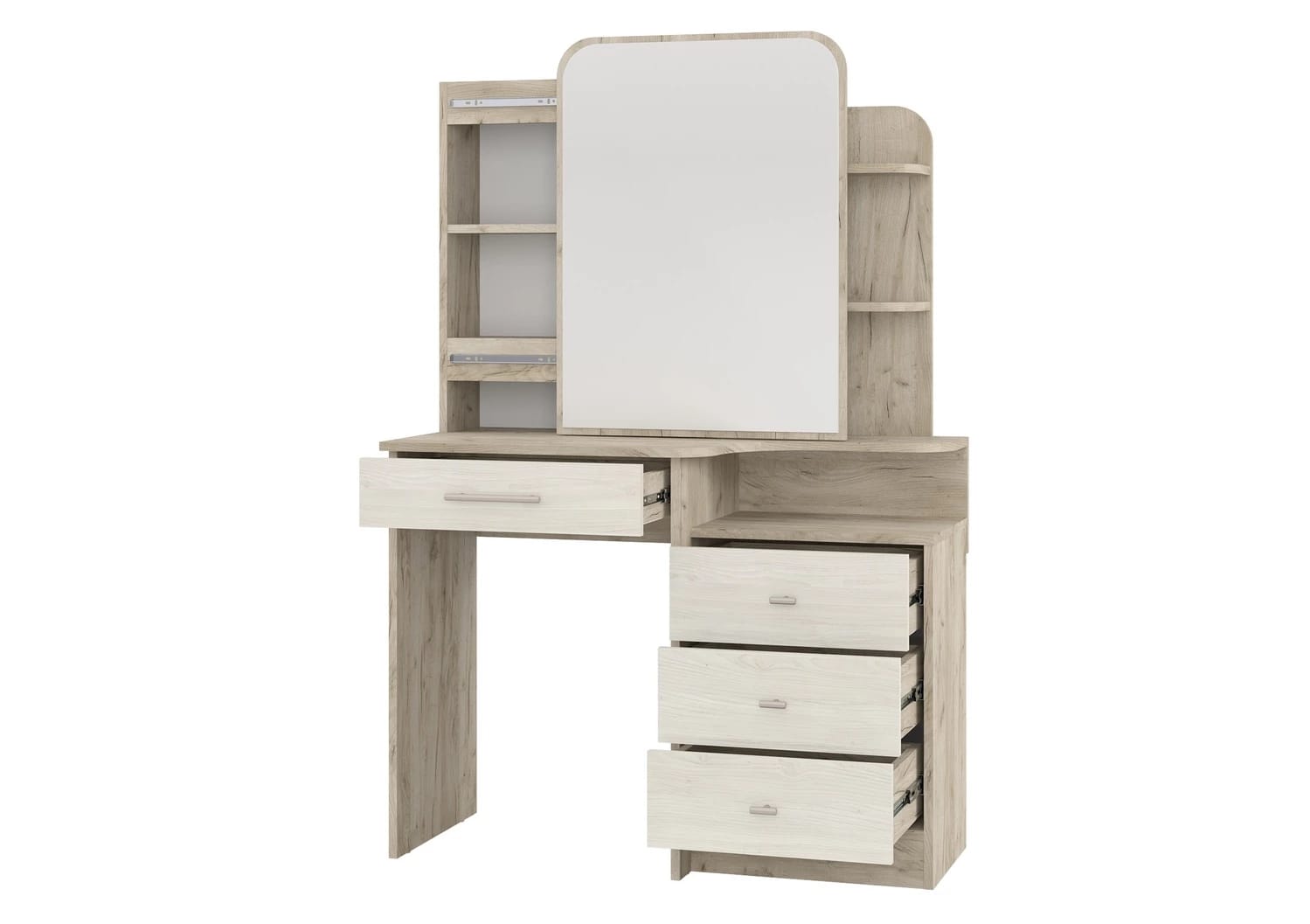 ВЕРОНА (дуб крафт серый/скандинавское белое дерево) - фото 2